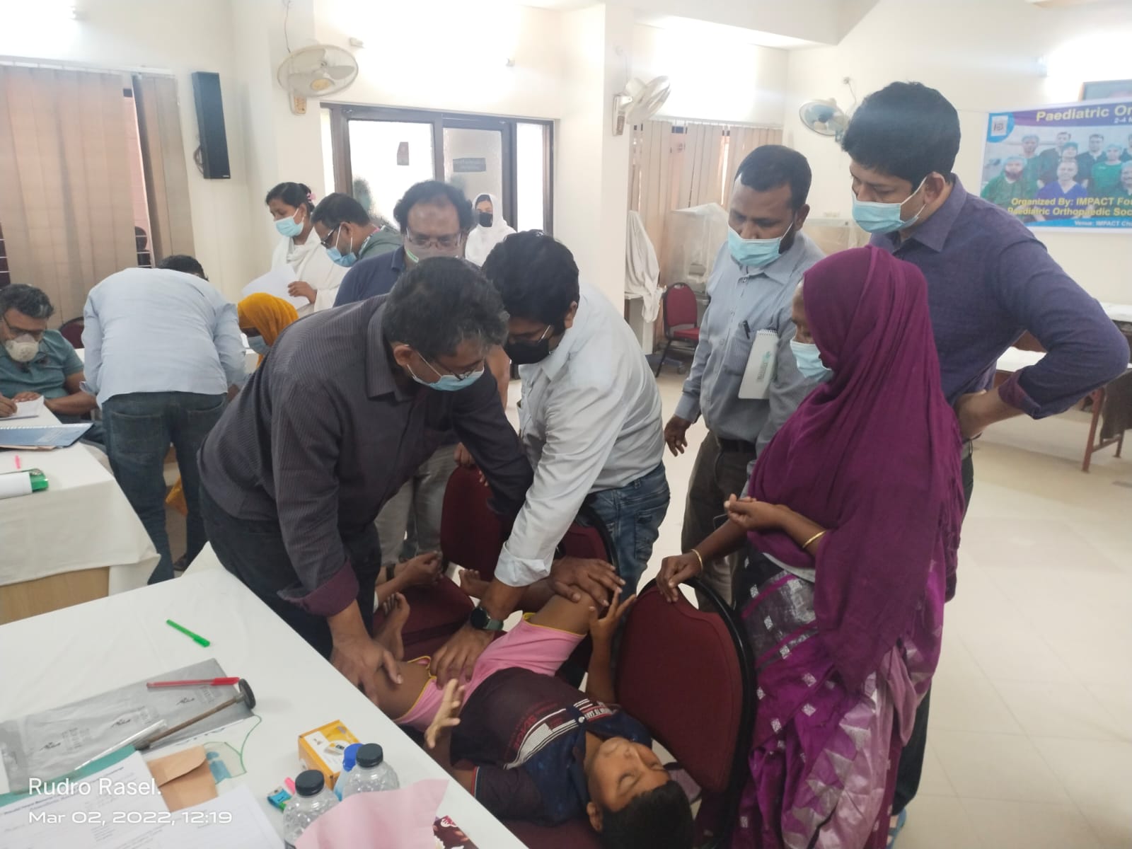 চুয়াডাঙ্গা ইম্প্যাক্ট ফাউন্ডেশনে পেডিয়াট্রিক অর্থপেডিক ক্যাম্প অনুষ্ঠিত