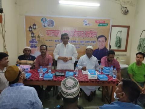 চুয়াডাঙ্গায় নেতা-কর্মীদের সাথে ইফতার মাহফিলে প্রফেসর ডা. মাহবুব মেহেদী