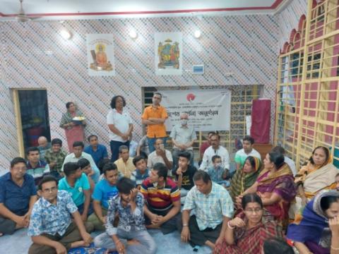 এমপি ছেলুন জোয়ার্দ্দারের রোগমুক্তি কামনায় বিশেষ প্রার্থনা