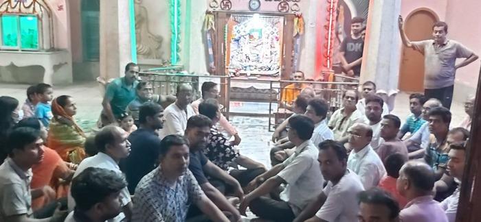 আলমডাঙ্গায় এমপি ছেলুন জোয়ার্দ্দারের সুস্থতা কামনায় হিন্দু ধর্মাবলম্বীদের প্রার্থনা অনুষ্ঠিত
