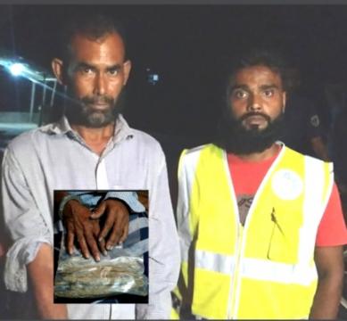 ঝিনাইদহে ১ শ গ্রাম গাঁজাসহ মাদক ব্যবসায়ী আটক