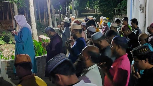 গাংনীতে সাংবাদিক আল আমীনের মায়ের ইন্তেকাল