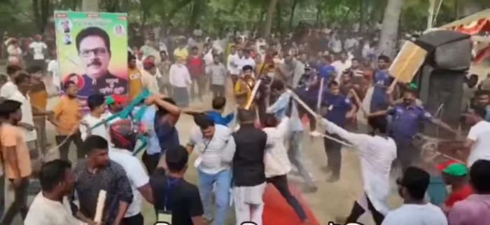 গাংনীতে উপজেলা আওয়ামী লীগের ত্রিবার্ষিক সম্মেলনকে কেন্দ্র করে উত্তেজনা