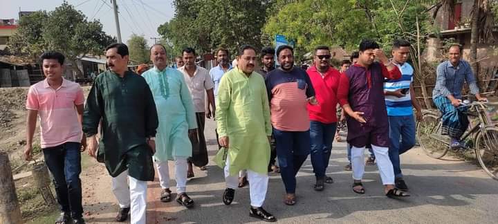 কার্পাসডাঙ্গায় ভৈরব নদ খনন কাজ পরিদর্শন করলেন এমপি টগর