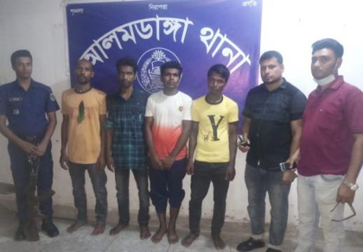 আলমডাঙ্গায় চার মাদকসেবীর বিভিন্ন মেয়াদে কারাদন্ড