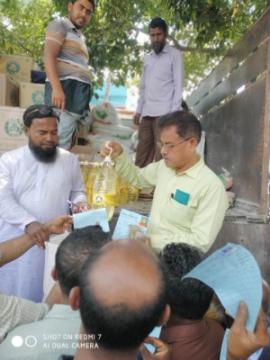 আন্দুলবাড়ীয়ায় মাহে রমজান উপলক্ষে টিসিবির পণ্য বিক্রি শুরু