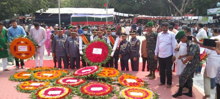 বিশেষ আয়োজনে বাংলাদেশ আনসার ও গ্রাম প্রতিরক্ষা বাহিনীর মুজিবনগর দিবস উদ্যাপন