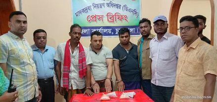 চুয়াডাঙ্গায় বিপুল পরিমাণ ইয়াবাসহ দুজন আটক