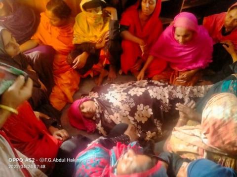 আমঝুপিতে সেনা সদস্যের স্ত্রীর মরদেহ উদ্ধার