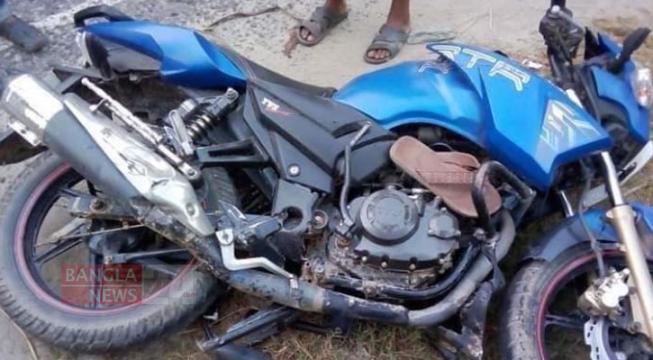 উথলীতে সড়ক দুর্ঘটনায় মোটরসাইকেল চালকের মৃত্যু