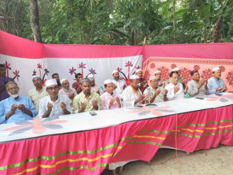 উথলী ইউনিয়ন আ.লীগের সহসভাপতি মরহুম কফিল উদ্দিনের আত্মার মাগফিরাত কামনায় দোয়া অনুষ্ঠিত