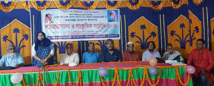 আলমডাঙ্গায় বিশ্বকবি রবীন্দ্রনাথ ঠাকুর ও জাতীয় কবি কাজী নজরুল ইসলামের জন্মজয়ন্তী উদ্যাপন