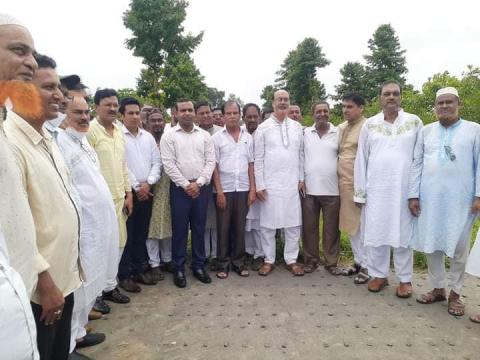 দৌলৎগঞ্জ-মাঝদিয়া স্থলবন্দর পরিদর্শনে চুয়াডাঙ্গা জেলা প্রশাসক