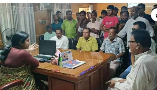 তিন ফসলি জমিতে ইটভাটা নির্মাণ!