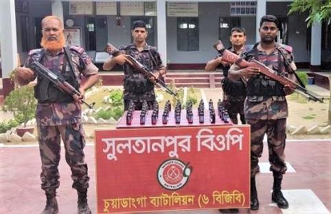 চুয়াডাঙ্গা বিজিবির সপ্তাহব্যাপী অভিযান পরিচালিত