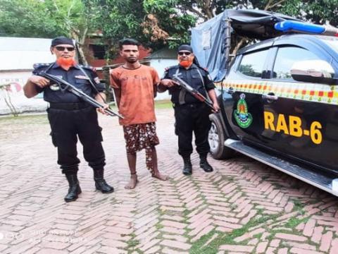 মেহেরপুরে মালামালসহ চোরচক্রের একজন আটক
