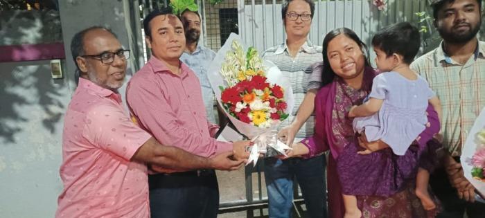 দামুড়হুদায় নবাগত ইউএনও সানজিদা বেগমের যোগদান