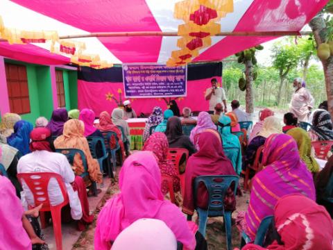 আন্দুলবাড়ীয়ায় আরআরএফের উদ্যোগে বিনামূল্যে স্বাস্থ্য ক্যাম্প অনুষ্ঠিত