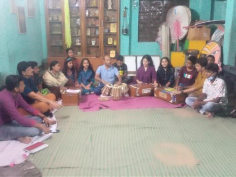 দর্শনায় রবীন্দ্র ও নজরুল জন্মজয়ন্তী উপলক্ষে নানা আয়োজন
