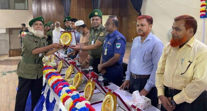 মুজিবনগরে আনসার ভিডিপি ও গ্রাম প্রতিরক্ষা বাহিনীর সমাবেশ অনুষ্ঠিত