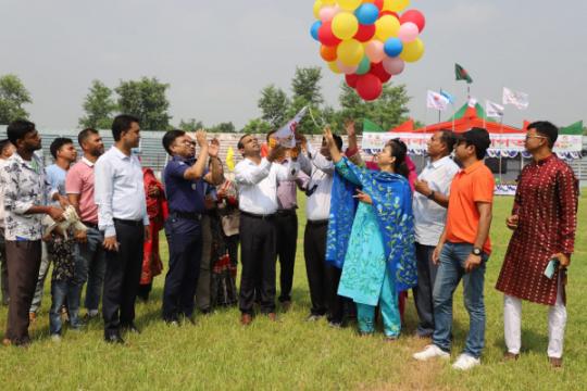 চুয়াডাঙ্গায় জেলা পর্যায়ে বঙ্গবন্ধু-বঙ্গমাতা গোল্ডকাপ ফুটবল টুর্নামেন্টের উদ্বোধন