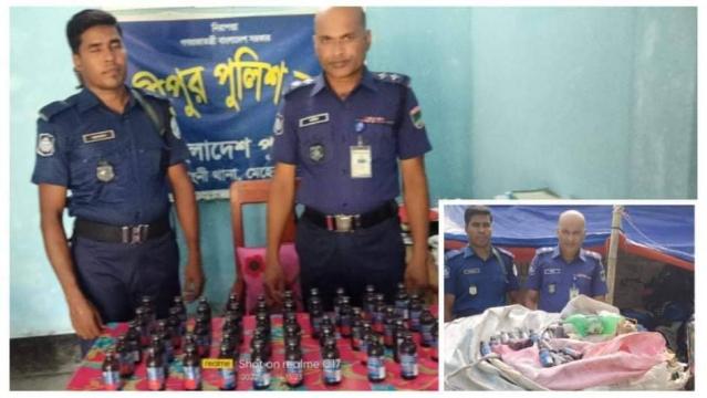 মেহেরপুরে ৫০ বোতল ফেনসিডিল উদ্ধার