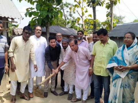 জীবননগরে ‘বীর নিবাস’ নির্মাণকাজের উদ্বোধন