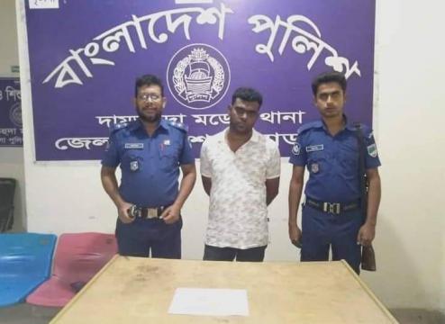 দামুড়হুদায় ৬০ পিস ইয়াবাসহ মুতুড়ে হাবিব আটক
