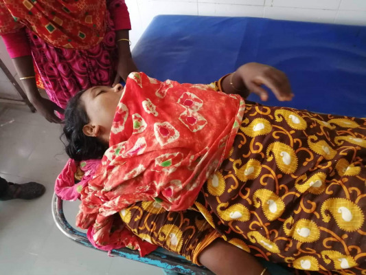 শখ করে আলমসাধু চালাতে গিয়ে বিপত্তি; ১৬ নারী যাত্রী নিয়ে গাছের সঙ্গে ধাক্কা!