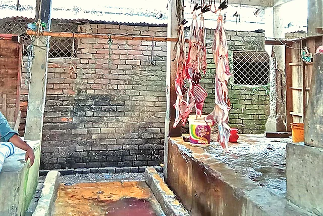 চুয়াডাঙ্গা পৌরসভায় নেই আধুনিক স্লটার, যেখানে-সেখানে করা হচ্ছে পশু জবাই