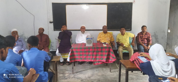 মাথাভাঙ্গা নদী বাঁচাও আন্দোলন কমিটির প্রচারণামূলক সভা
