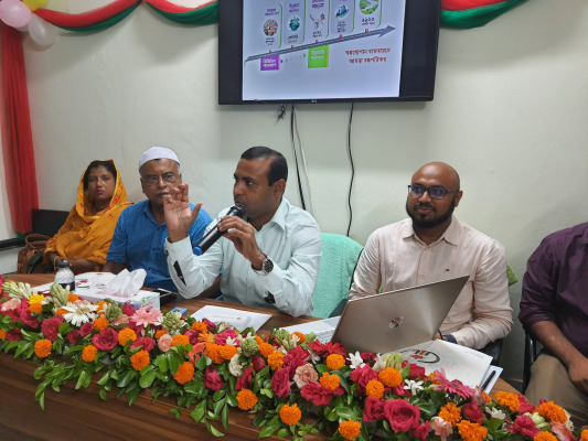 প্রধানমন্ত্রী শেখ হাসিনার বিশেষ ১০টি উদ্যোগ বিষয়ে চুয়াডাঙ্গা সদর উপজেলায় কর্মশালা