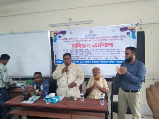 নতিপোতায় জনশুমারি ও গৃহগণনা প্রশিক্ষণ কর্মশালা অনুষ্ঠিত