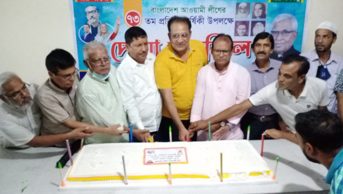 চুয়াডাঙ্গা ও মেহেরপুরে নানা আয়োজনে আ.লীগের ৭৩তম প্রতিষ্ঠাবার্ষিকী উদ্যাপন