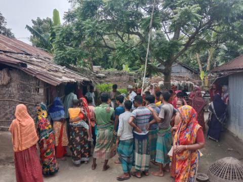 দামুড়হুদায় ঘুমন্ত ব্যক্তিকে কুপিয়ে জখম