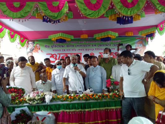 প্রায় তিন মাস পর সুস্থ হয়ে চুয়াডাঙ্গায় ফিরলেন এমপি ছেলুন জোয়ার্দ্দার