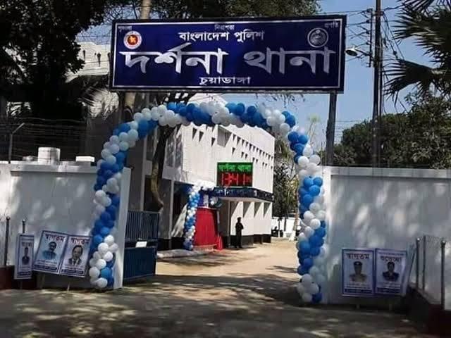 চুয়াডাঙ্গার গড়াইটুপি-সড়াবাড়িয়া সড়কে গণডাকাতির ঘটনা জিজ্ঞাসাবাদের জন্য ৯ জন থানা হেফাজতে
