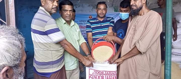 আন্দুলবাড়ীয়ায় ভিজিএফ’র চাল বিতরণ কর্মসূচির উদ্বোধন