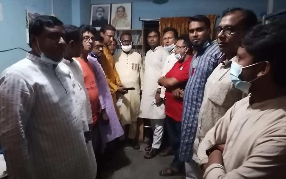 ঝিনাইদহে সাংবাদিকদের সাথে আব্দুল হাই এমপির মতবিনিময়