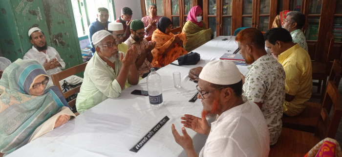 চুয়াডাঙ্গায় ক্রীড়াবিদ ওবায়দুল হক জোয়ার্দ্দারের সুস্থতায় দোয়া ও মিলাদ মাহফিল অনুষ্ঠিত