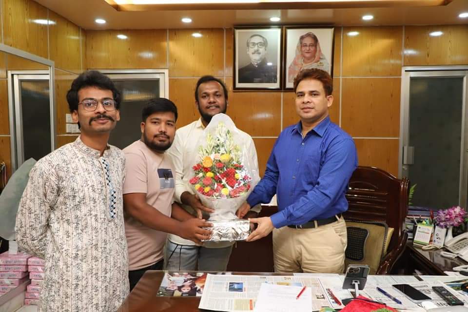 চুয়াডাঙ্গা ফাউন্ডেশনের পক্ষ থেকে পুলিশ সুপারকে বিদায়ী শুভেচ্ছা