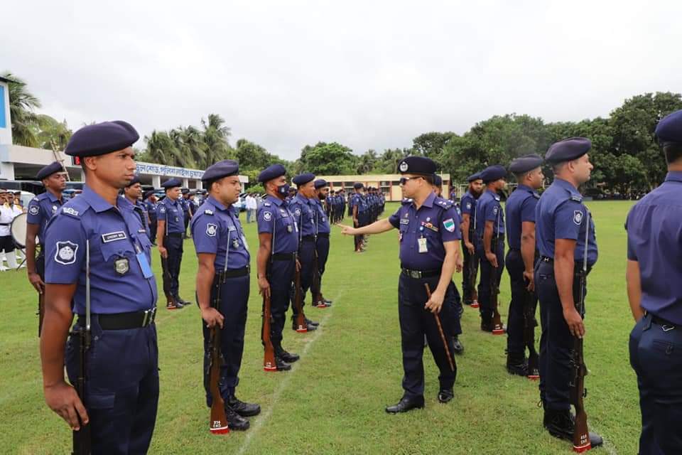 চুয়াডাঙ্গা জেলা পুলিশের মাস্টার প্যারেড অনুষ্ঠিত
