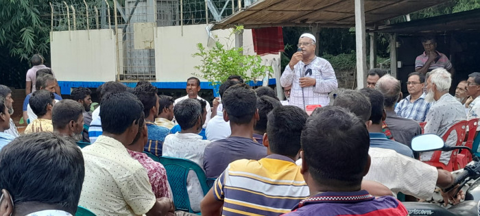 আলমডাঙ্গার চিৎলা ও ভাংবাড়িয়ায় কর্মী সভায় আসাদুল হক বিশ্বাস