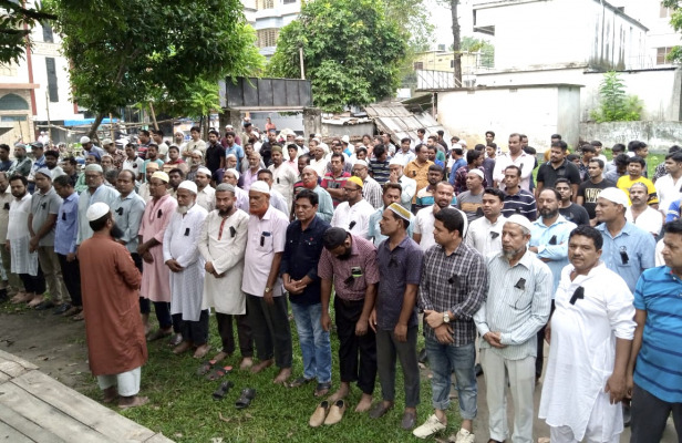 চুয়াডাঙ্গা ও মেহেরপুরে গায়েবানা জানাজা অনুষ্ঠিত