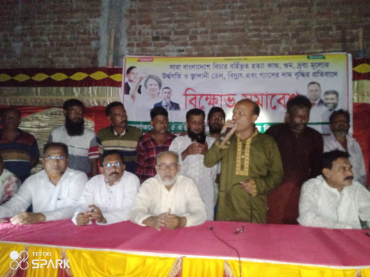 চুয়াডাঙ্গা ও মেহেরপুরের বিভিন্ন স্থানে বিএনপির বিক্ষোভ মিছিল ও সমাবেশে বক্তারা