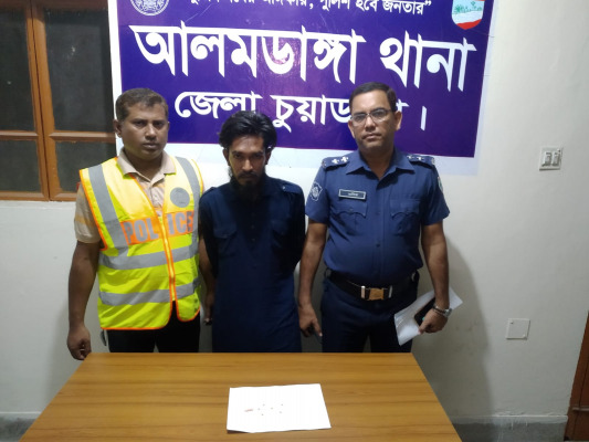 আলমডাঙ্গায় ১০ পিস ইয়াবাসহ মাদক ব্যবসায়ী আটক