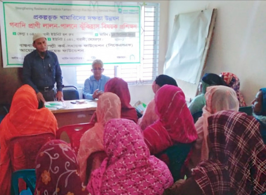 মেহেরপুরের বারাদীতে খামারীদের দক্ষতা উন্নয়নে প্রশিক্ষণ অনুষ্ঠিত