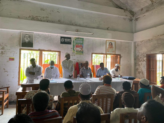 মোমিনপুরের সাবেক চেয়ারম্যান জমজম’র স্মরণে মিলাদ মাহফিল