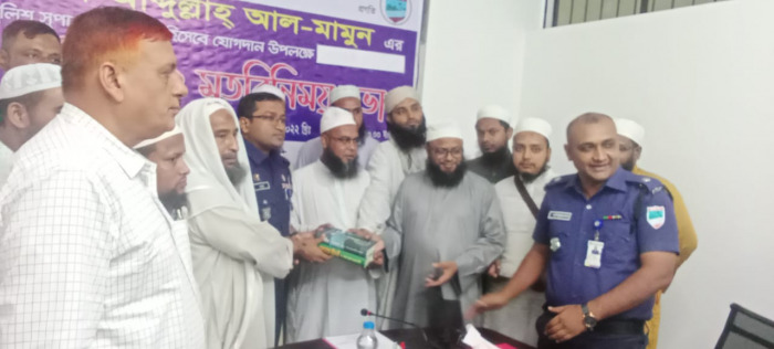 চুয়াডাঙ্গার নবাগত পুলিশ সুপারের সাথে জেলা উলামা পরিষদের মতবিনিময় সভা অনুষ্ঠিত
