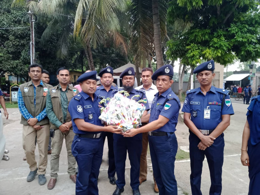 জীবননগর থানা পরিদর্শন করলেন নবাগত পুলিশ সুপার আব্দুল্লাহ আল মামুন